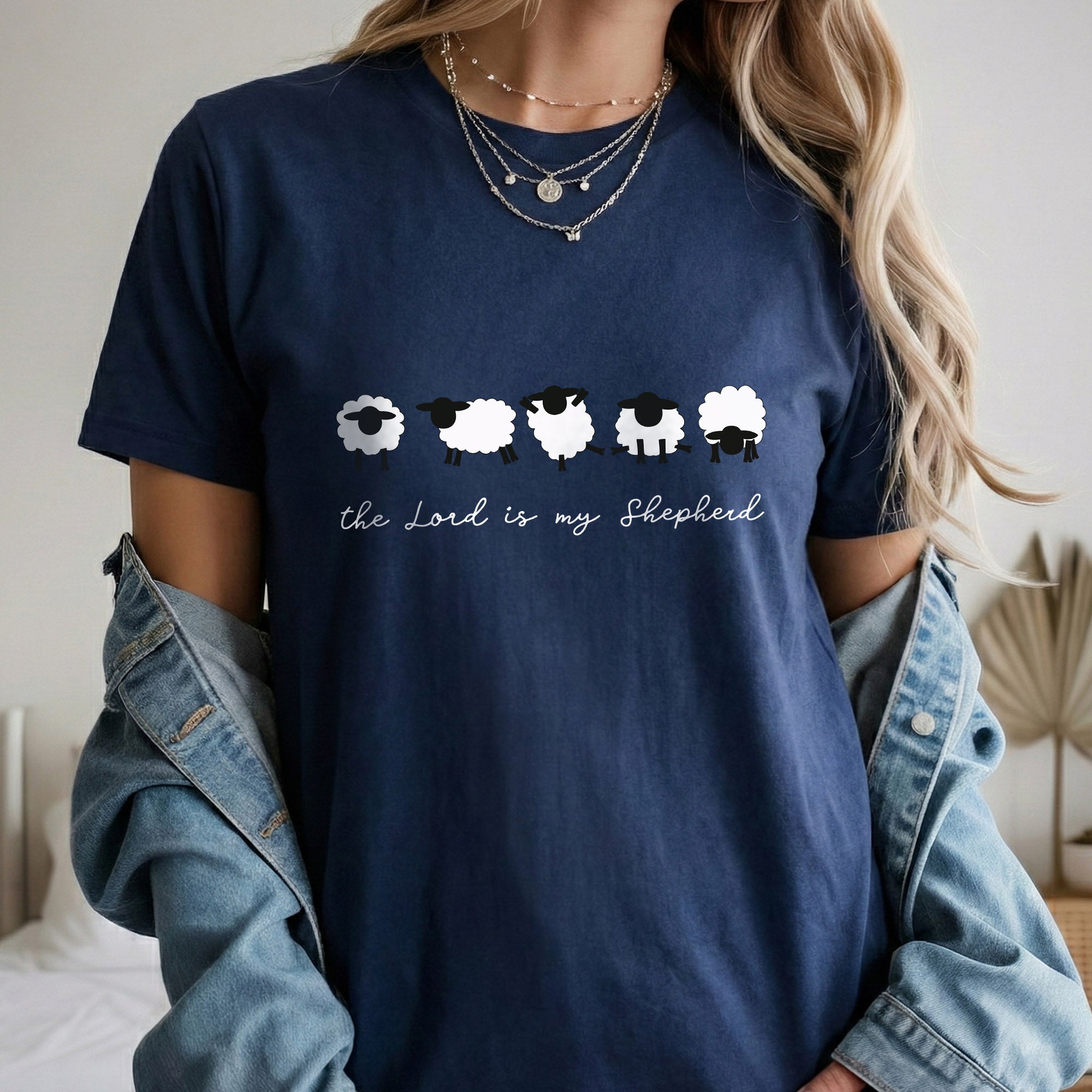 Psalm 23: The Lord Is My Shepherd – Wild Animals – Unisex Tshirt / Hoodie / Sweatshirt