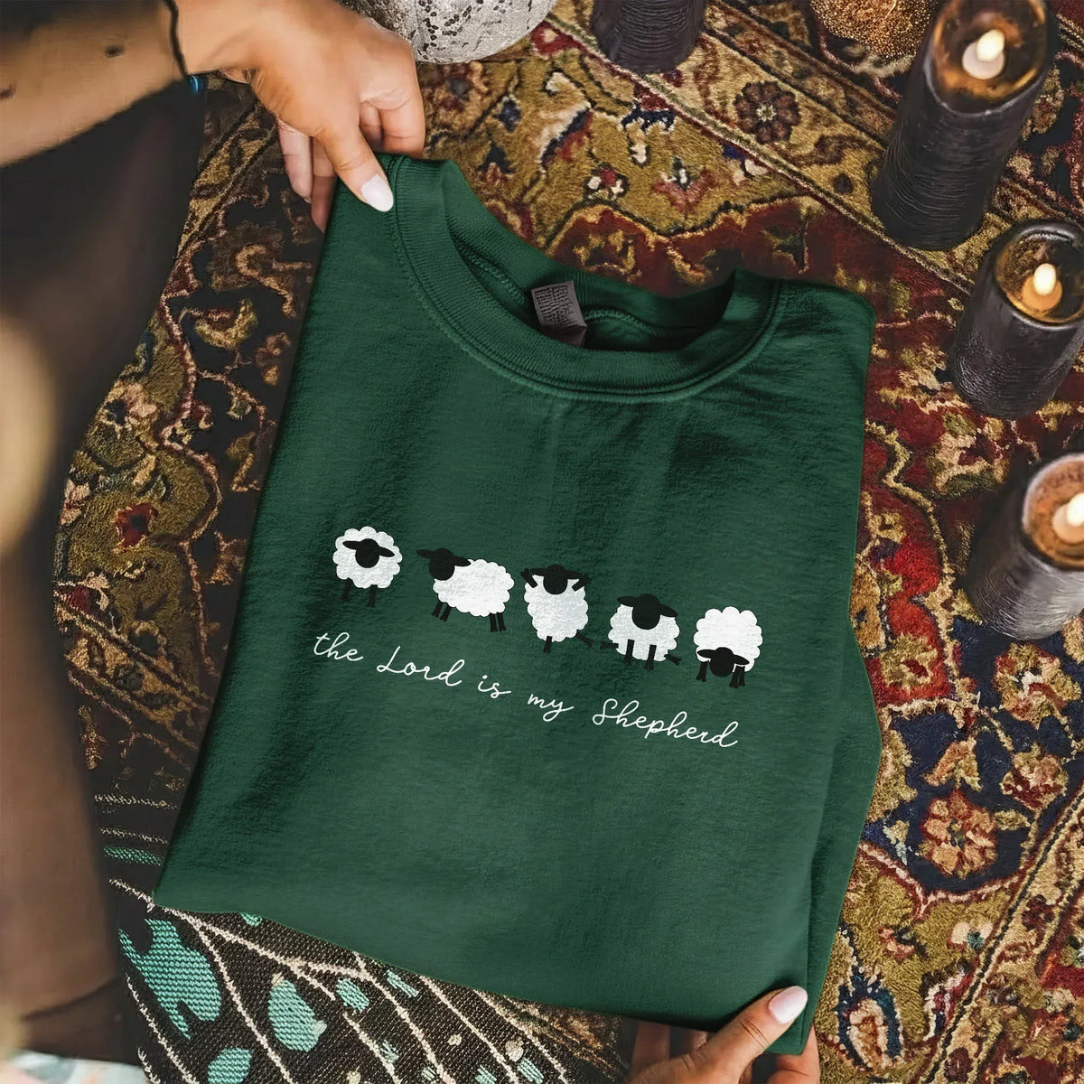 Psalm 23: The Lord Is My Shepherd – Wild Animals – Unisex Tshirt / Hoodie / Sweatshirt - Faith Guided Life
