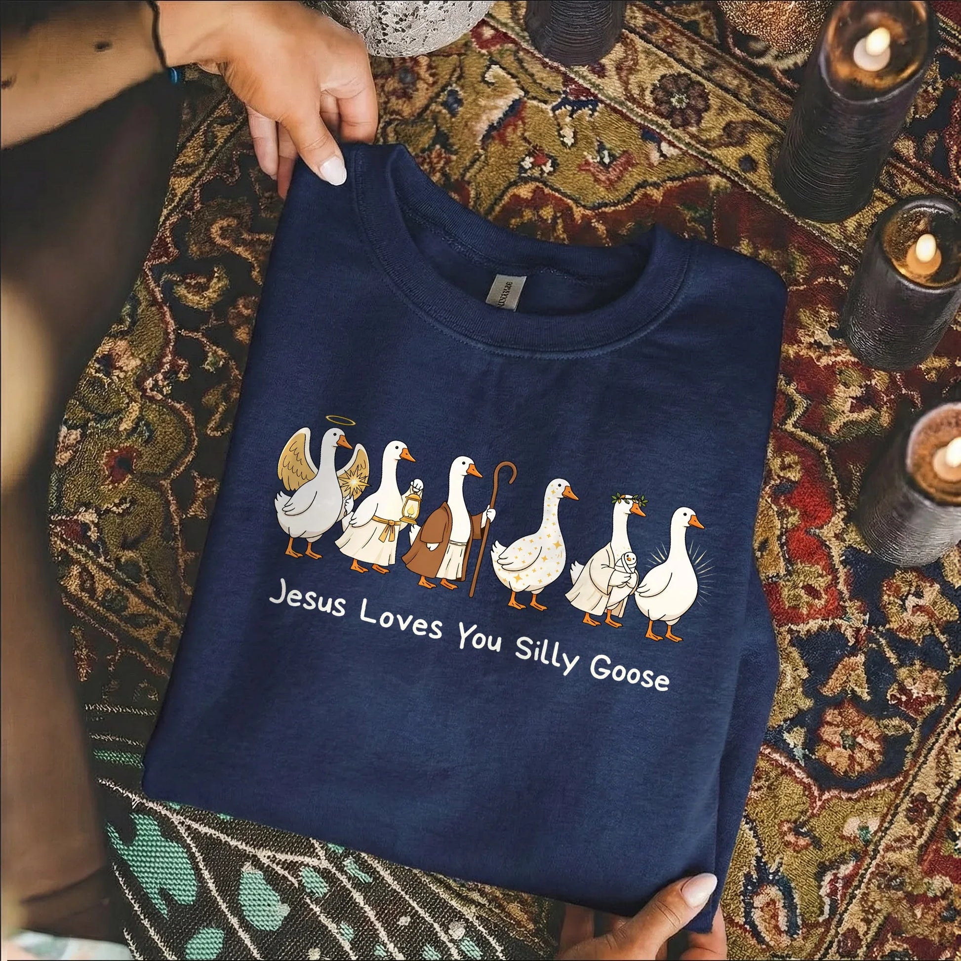 Jesus Loves You Silly Goose – Wild Animals – Unisex Tshirt / Hoodie / Sweatshirt - Faith Guided Life