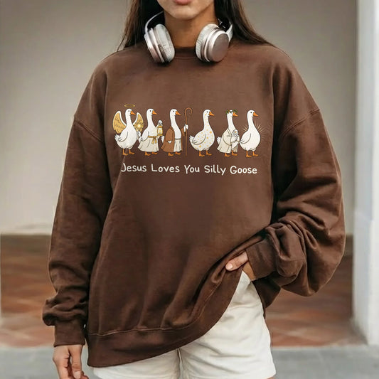 Jesus Loves You Silly Goose – Wild Animals – Unisex Tshirt / Hoodie / Sweatshirt - Faith Guided Life