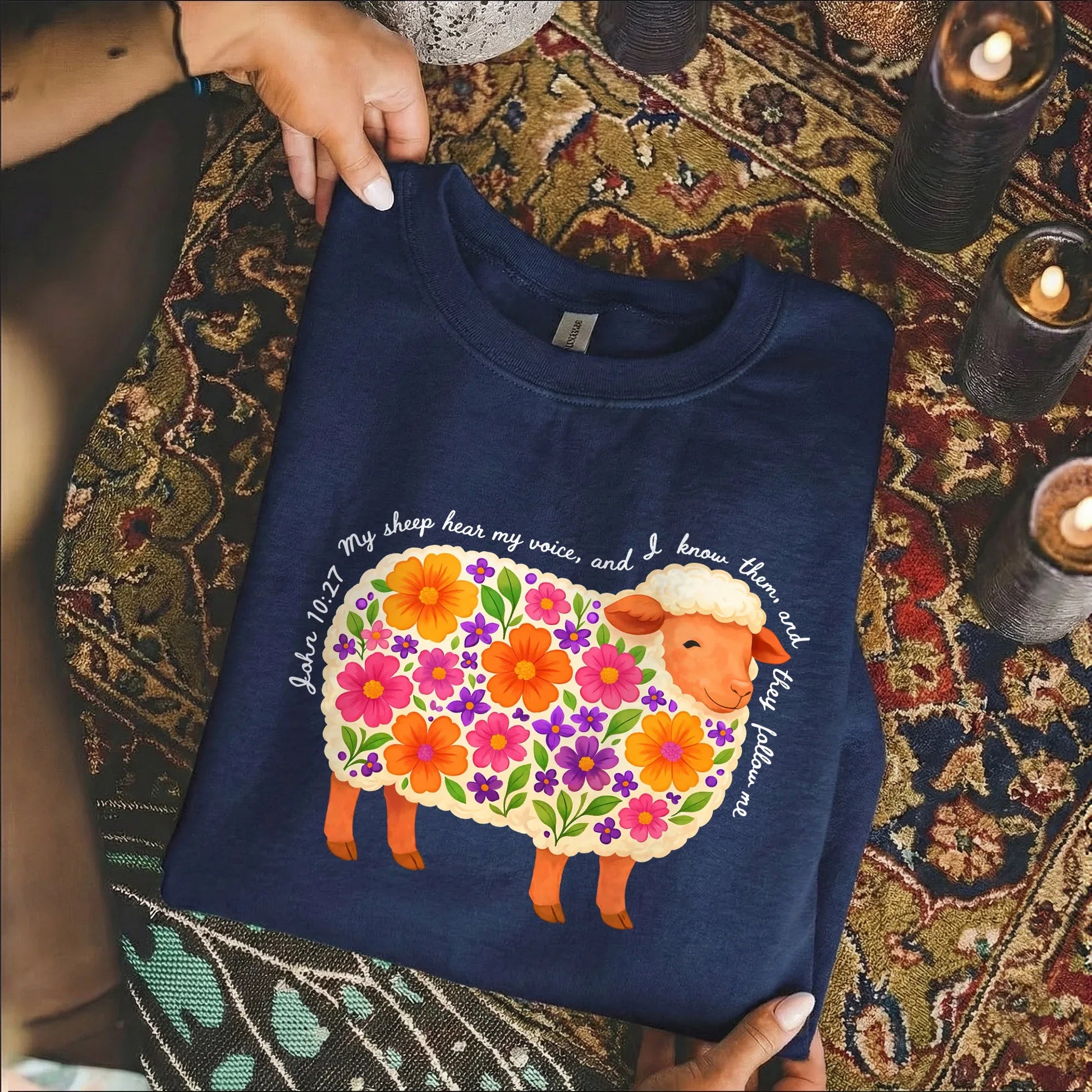 John 10:27: My Sheep Hear My Voice – Wild Animals – Unisex Tshirt / Hoodie / Sweatshirt - Faith Guided Life