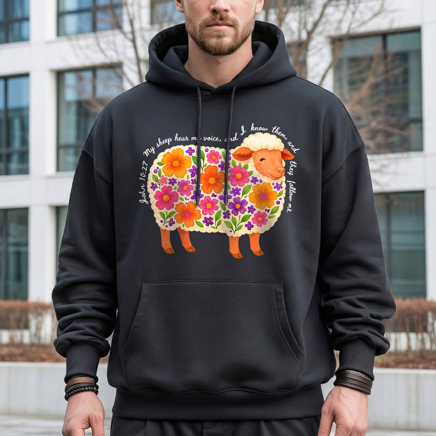 John 10:27: My Sheep Hear My Voice – Wild Animals – Unisex Tshirt / Hoodie / Sweatshirt