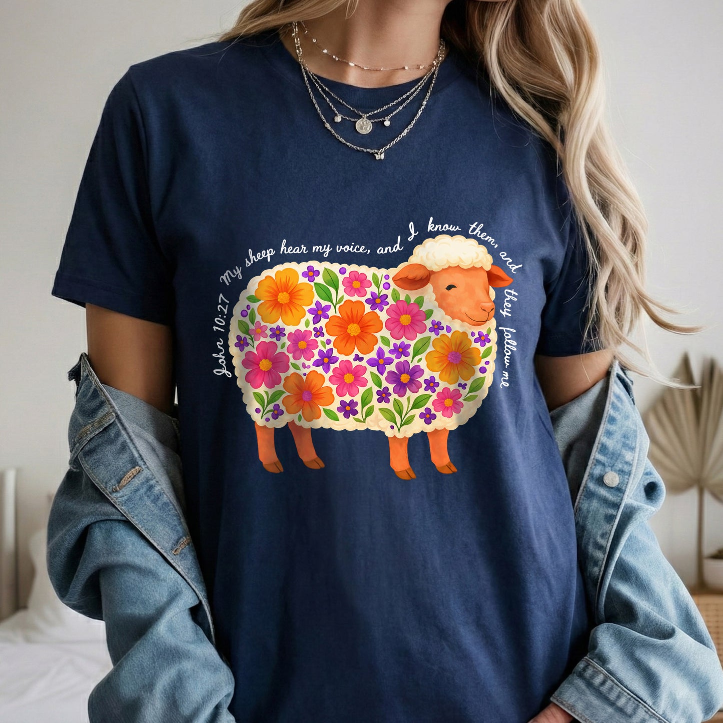 John 10:27: My Sheep Hear My Voice – Wild Animals – Unisex Tshirt / Hoodie / Sweatshirt