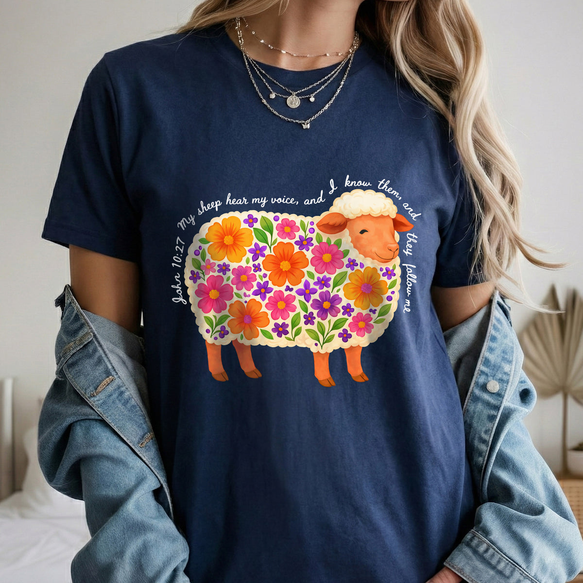 John 10:27: My Sheep Hear My Voice – Wild Animals – Unisex Tshirt / Hoodie / Sweatshirt