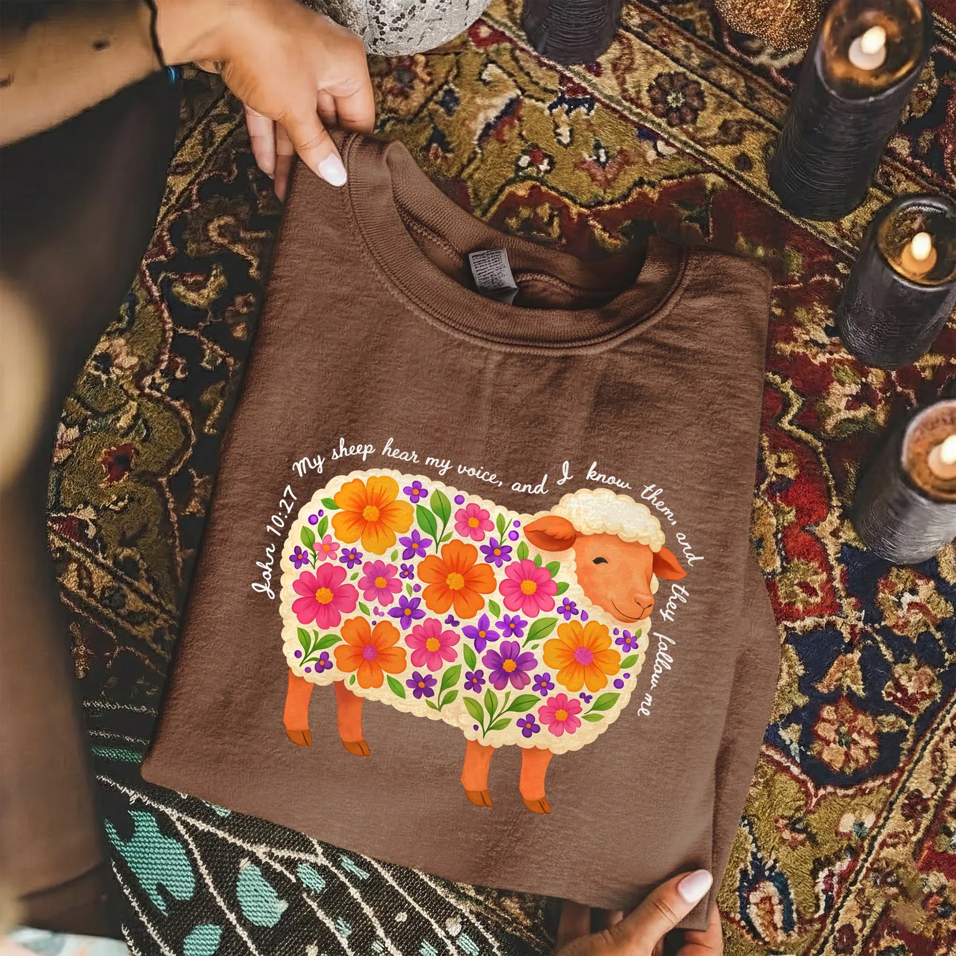 John 10:27: My Sheep Hear My Voice – Wild Animals – Unisex Tshirt / Hoodie / Sweatshirt - Faith Guided Life