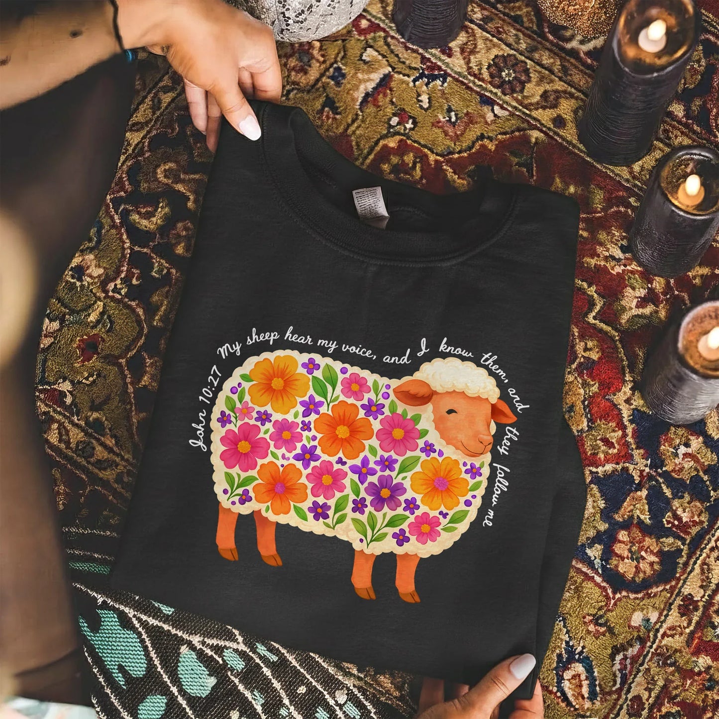 John 10:27: My Sheep Hear My Voice – Wild Animals – Unisex Tshirt / Hoodie / Sweatshirt - Faith Guided Life