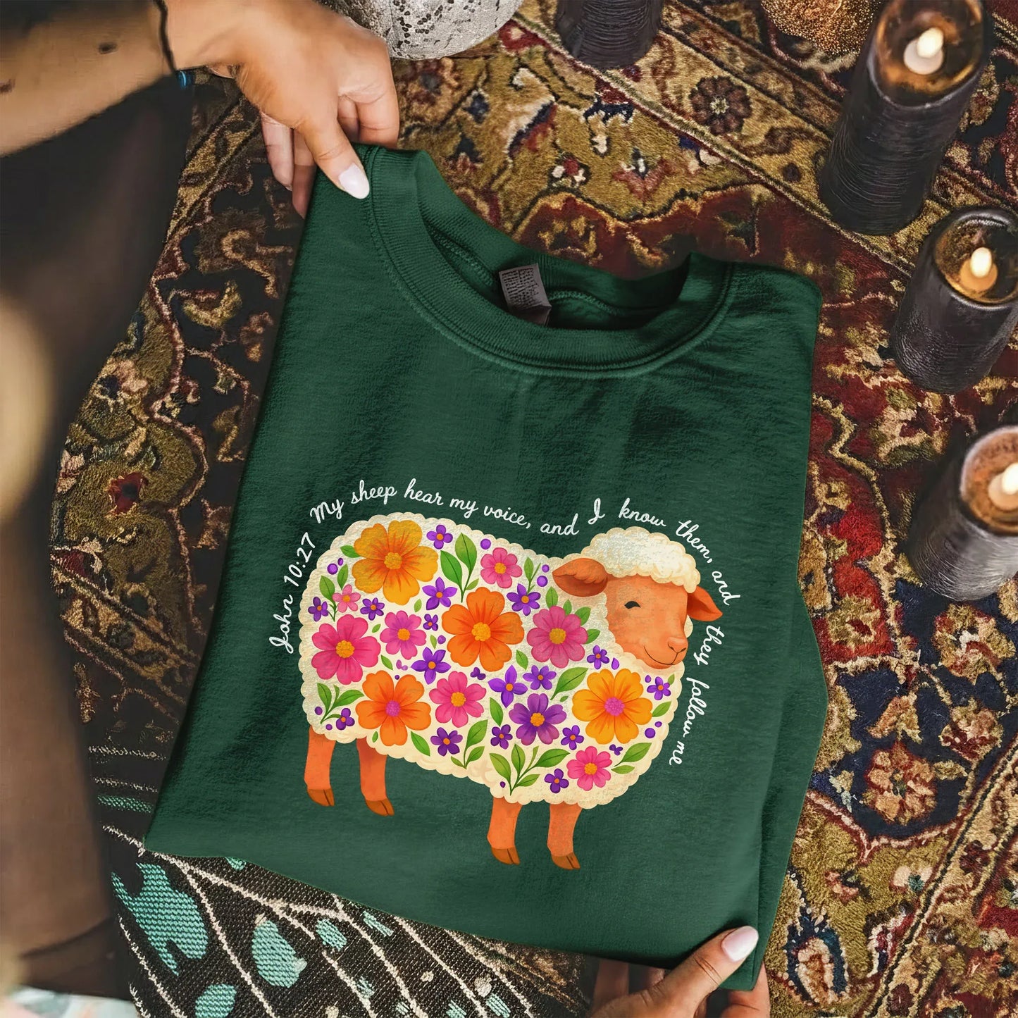 John 10:27: My Sheep Hear My Voice – Wild Animals – Unisex Tshirt / Hoodie / Sweatshirt - Faith Guided Life