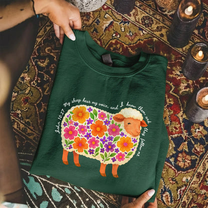 John 10:27: My Sheep Hear My Voice – Wild Animals – Unisex Tshirt / Hoodie / Sweatshirt - Faith Guided Life