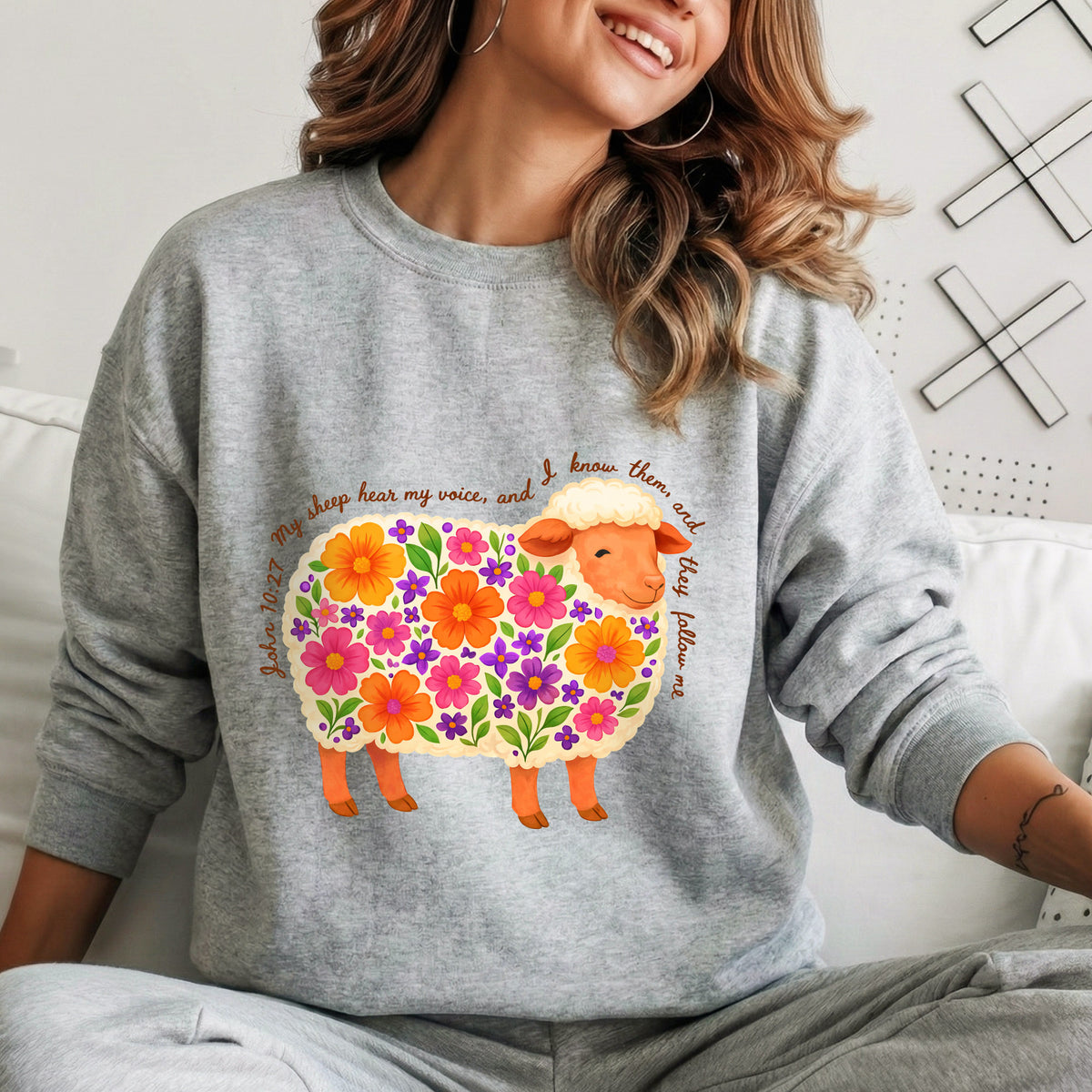 John 10:27: My Sheep Hear My Voice – Wild Animals – Unisex Tshirt / Hoodie / Sweatshirt
