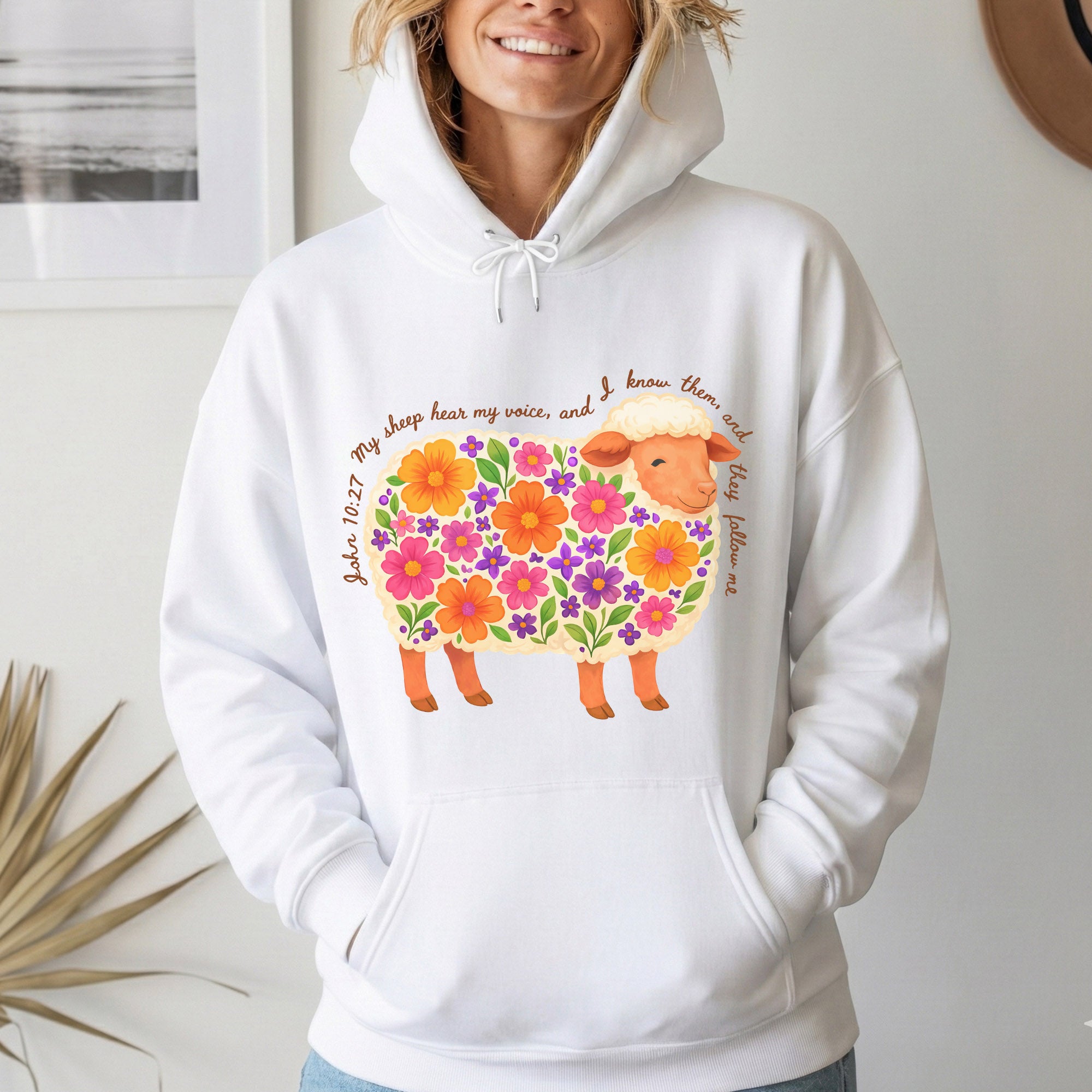 John 10:27: My Sheep Hear My Voice – Wild Animals – Unisex Tshirt / Hoodie / Sweatshirt