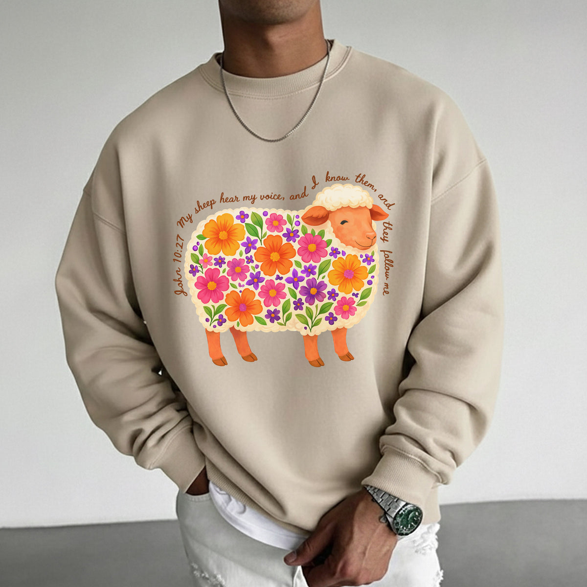 John 10:27: My Sheep Hear My Voice – Wild Animals – Unisex Tshirt / Hoodie / Sweatshirt