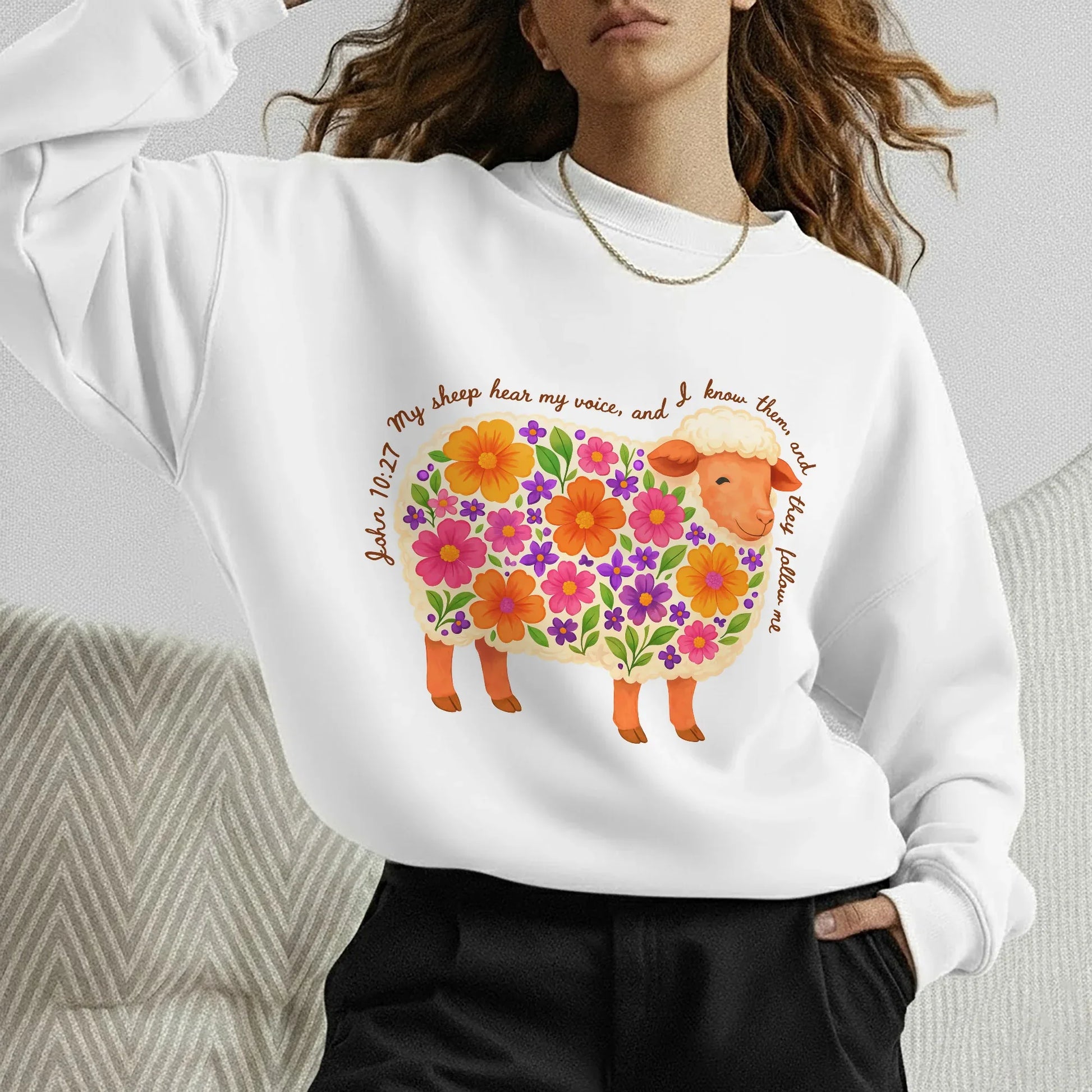 John 10:27: My Sheep Hear My Voice – Wild Animals – Unisex Tshirt / Hoodie / Sweatshirt - Faith Guided Life