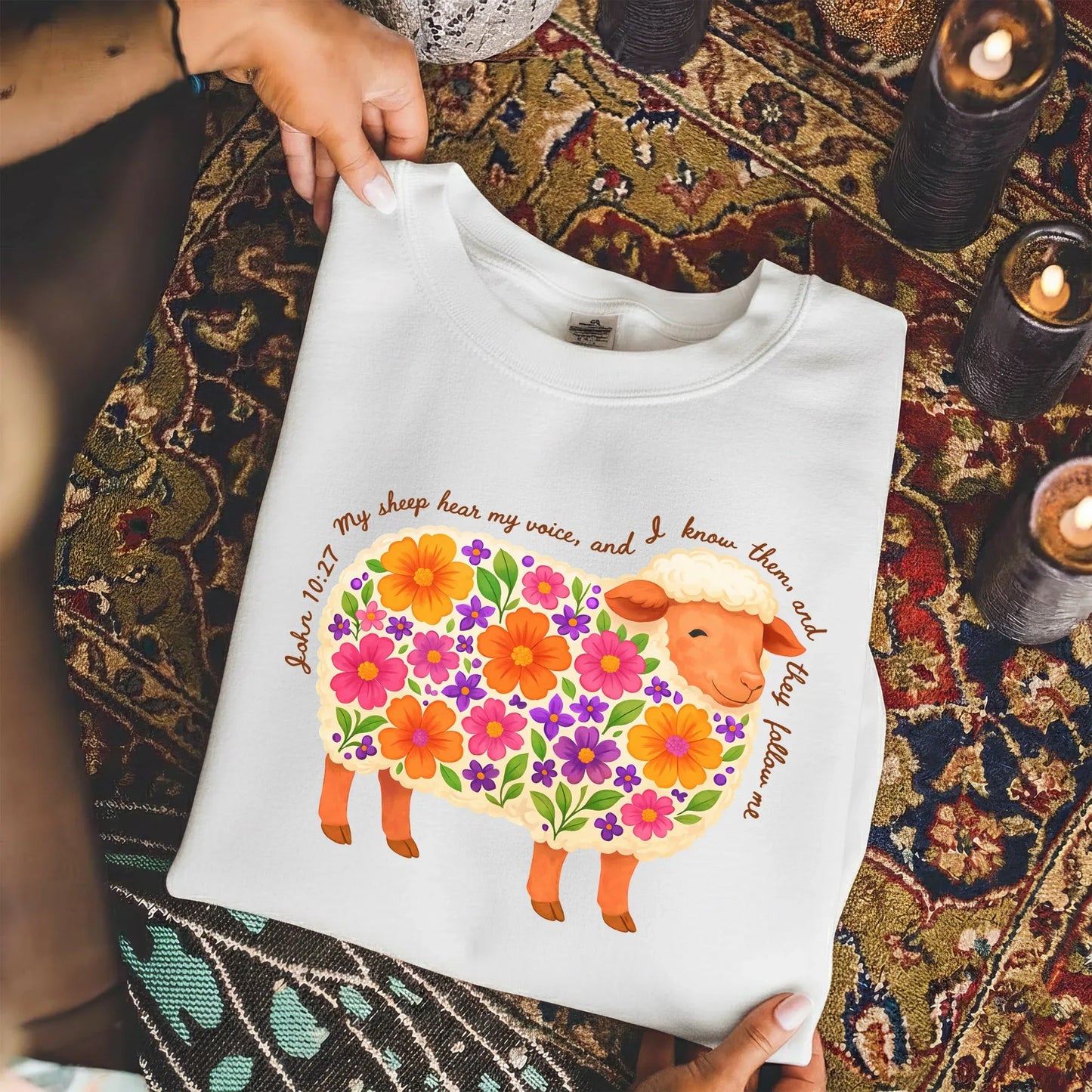 John 10:27: My Sheep Hear My Voice – Wild Animals – Unisex Tshirt / Hoodie / Sweatshirt - Faith Guided Life