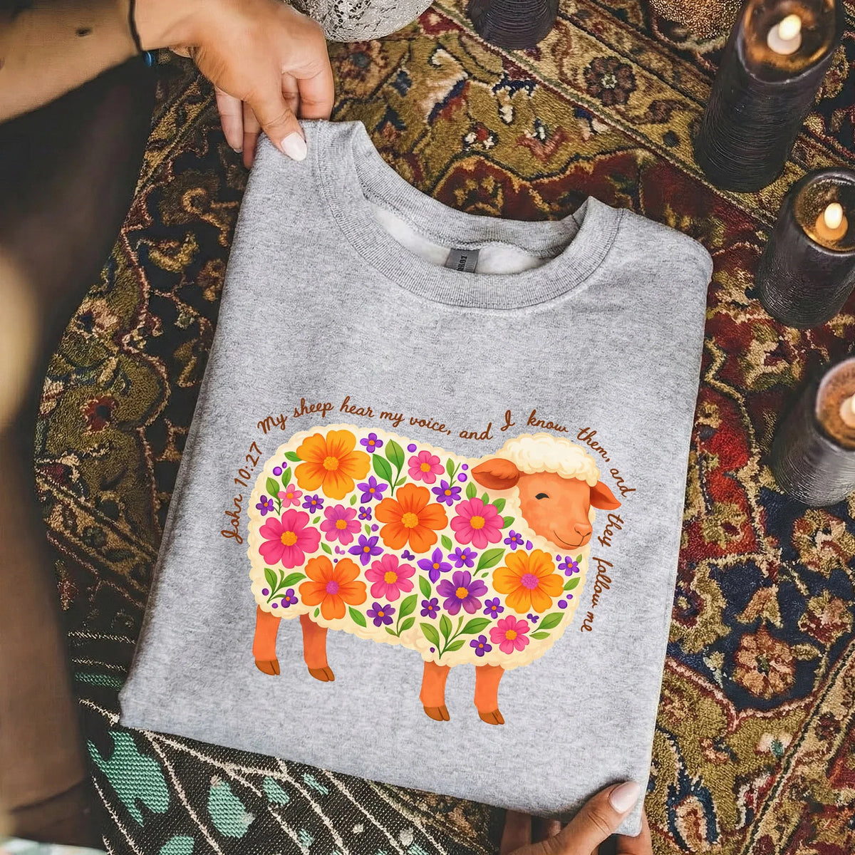 John 10:27: My Sheep Hear My Voice – Wild Animals – Unisex Tshirt / Hoodie / Sweatshirt - Faith Guided Life