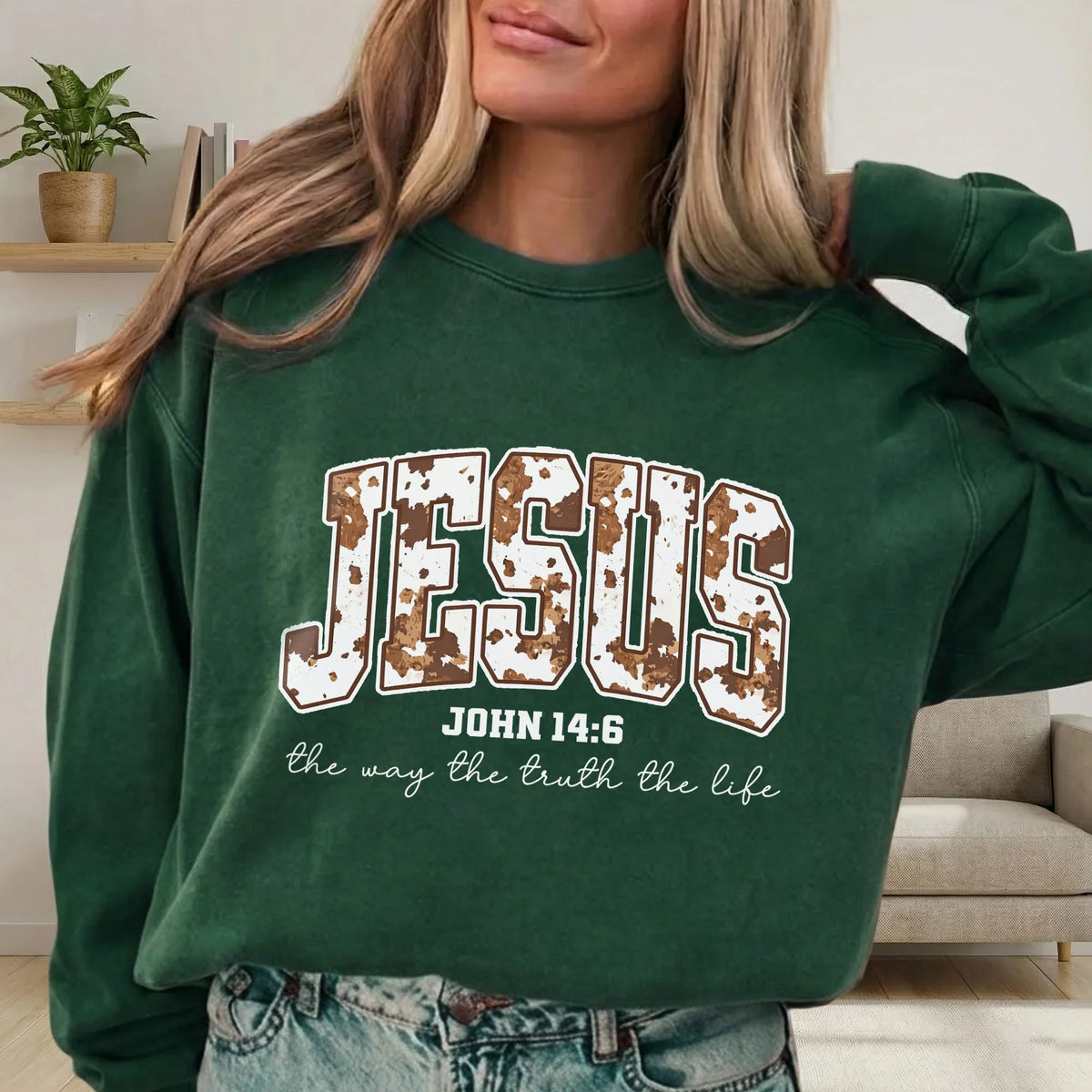 Jesus: The Way, The Truth, The Life – Christian Patterns – Unisex Tshirt / Hoodie / Sweatshirt - Faith Guided Life
