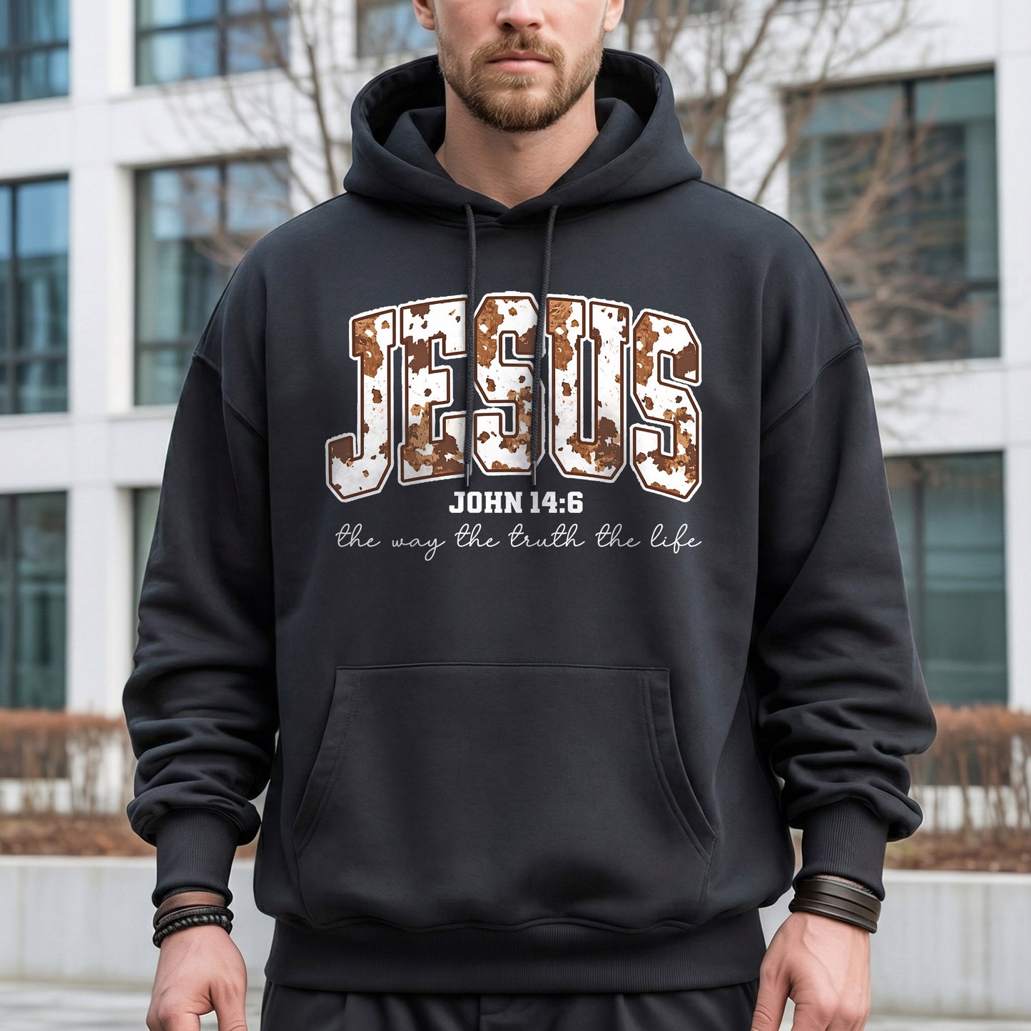 Jesus: The Way, The Truth, The Life – Christian Patterns – Unisex Tshirt / Hoodie / Sweatshirt