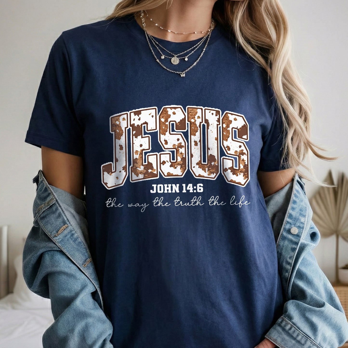 Jesus: The Way, The Truth, The Life – Christian Patterns – Unisex Tshirt / Hoodie / Sweatshirt