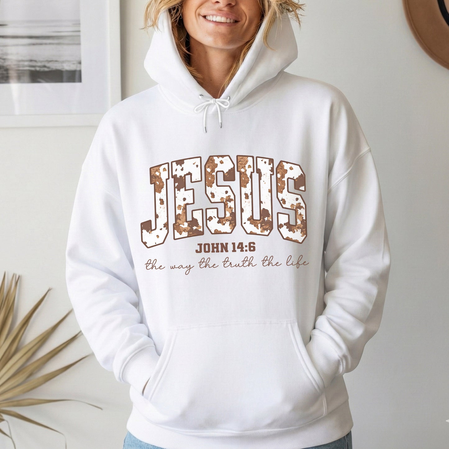 Jesus: The Way, The Truth, The Life – Christian Patterns – Unisex Tshirt / Hoodie / Sweatshirt