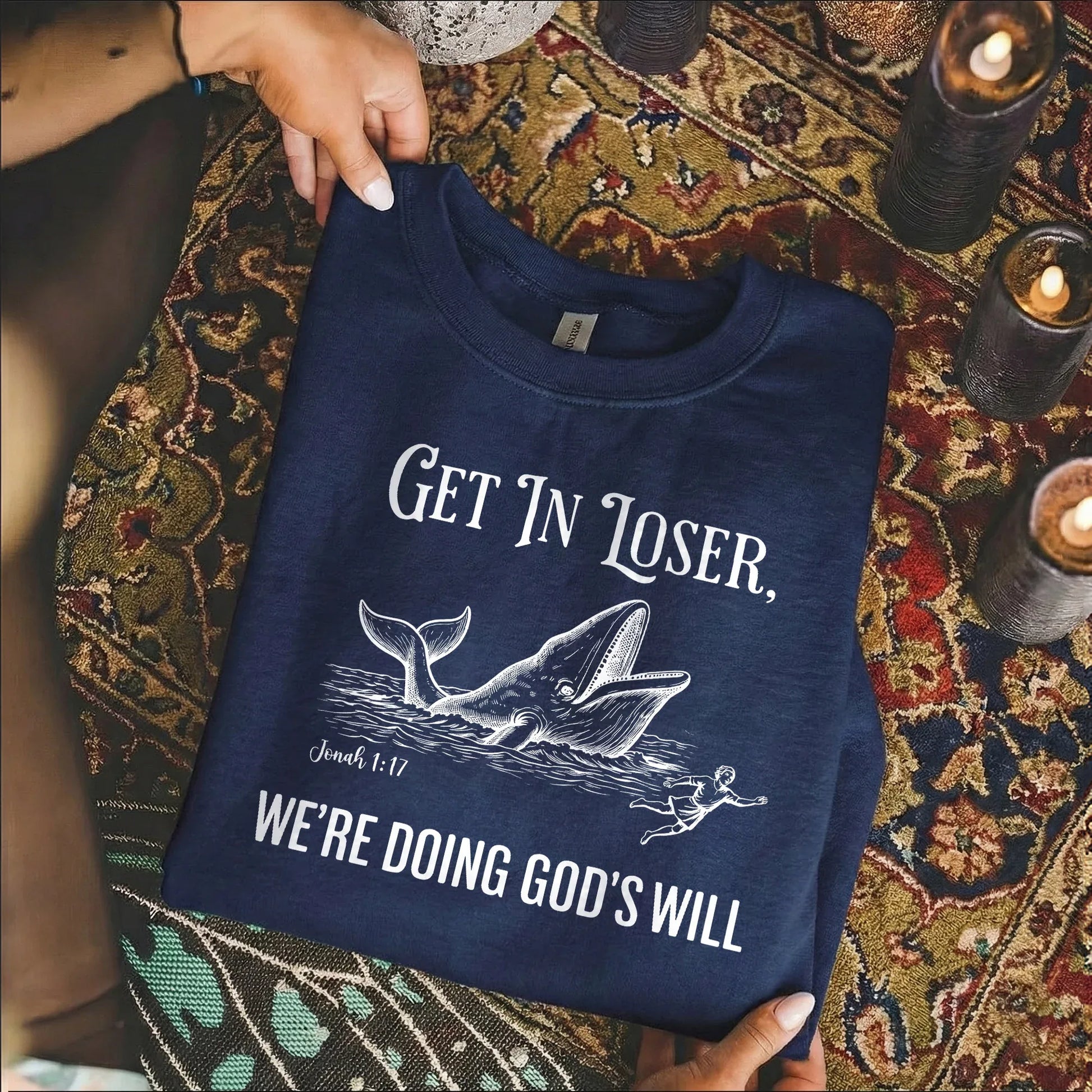 Jonah & The Whale: Get In Loser – Wild Animals – Unisex Tshirt / Hoodie / Sweatshirt - Faith Guided Life