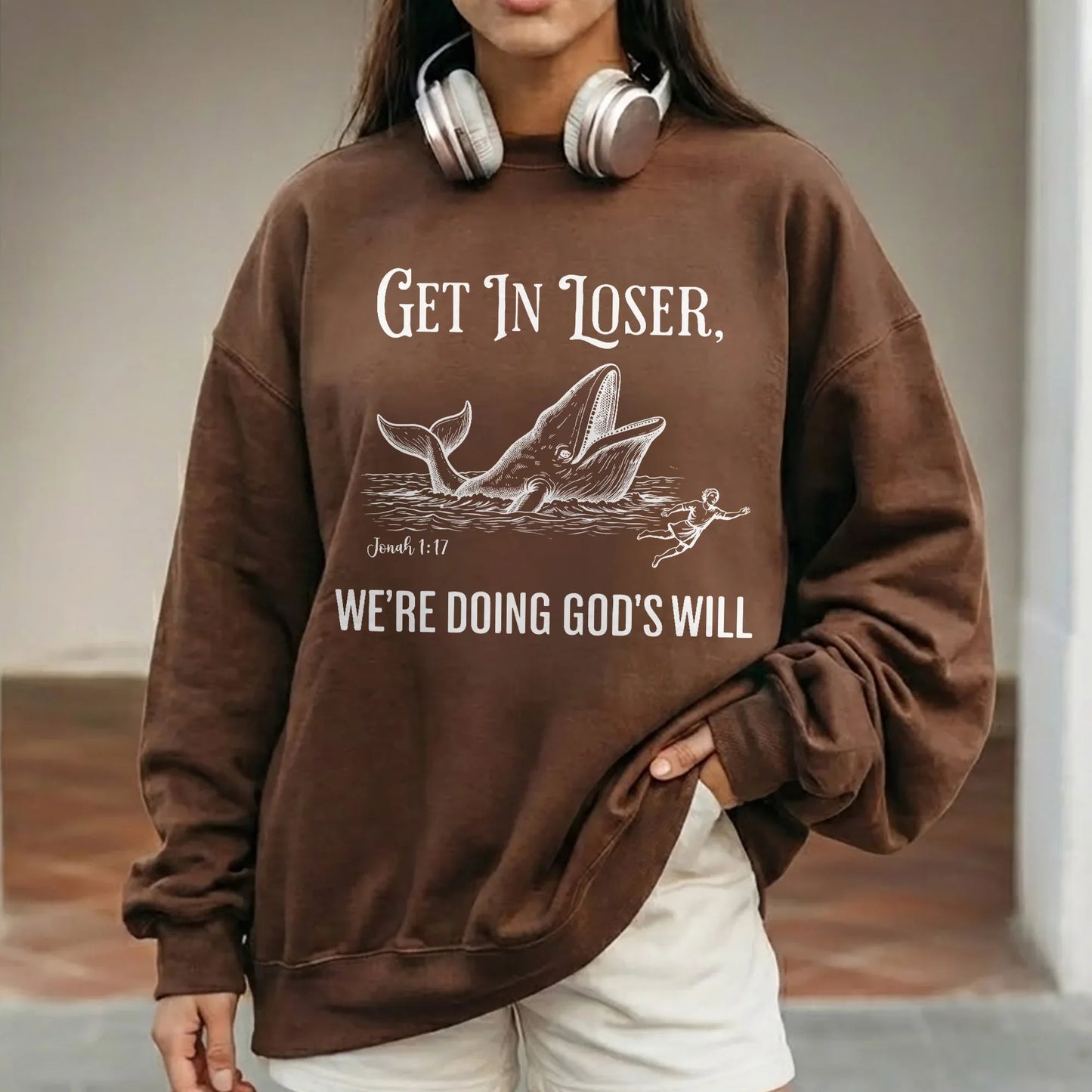 Jonah & The Whale: Get In Loser – Wild Animals – Unisex Tshirt / Hoodie / Sweatshirt - Faith Guided Life