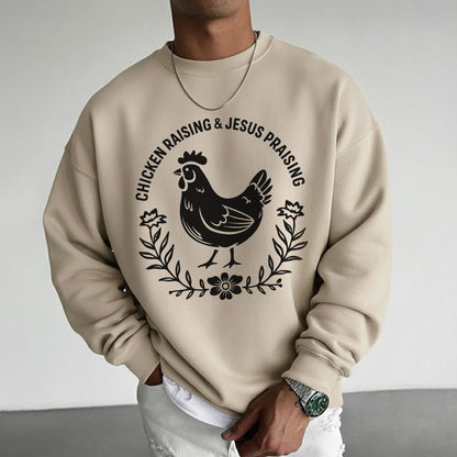 Chicken Raising & Jesus Praising – Wild Animals – Unisex Tshirt / Hoodie / Sweatshirt