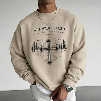 2 Corinthians 5:7: The Guided Path – Walk by Faith – Unisex Tshirt / Hoodie / Sweatshirt