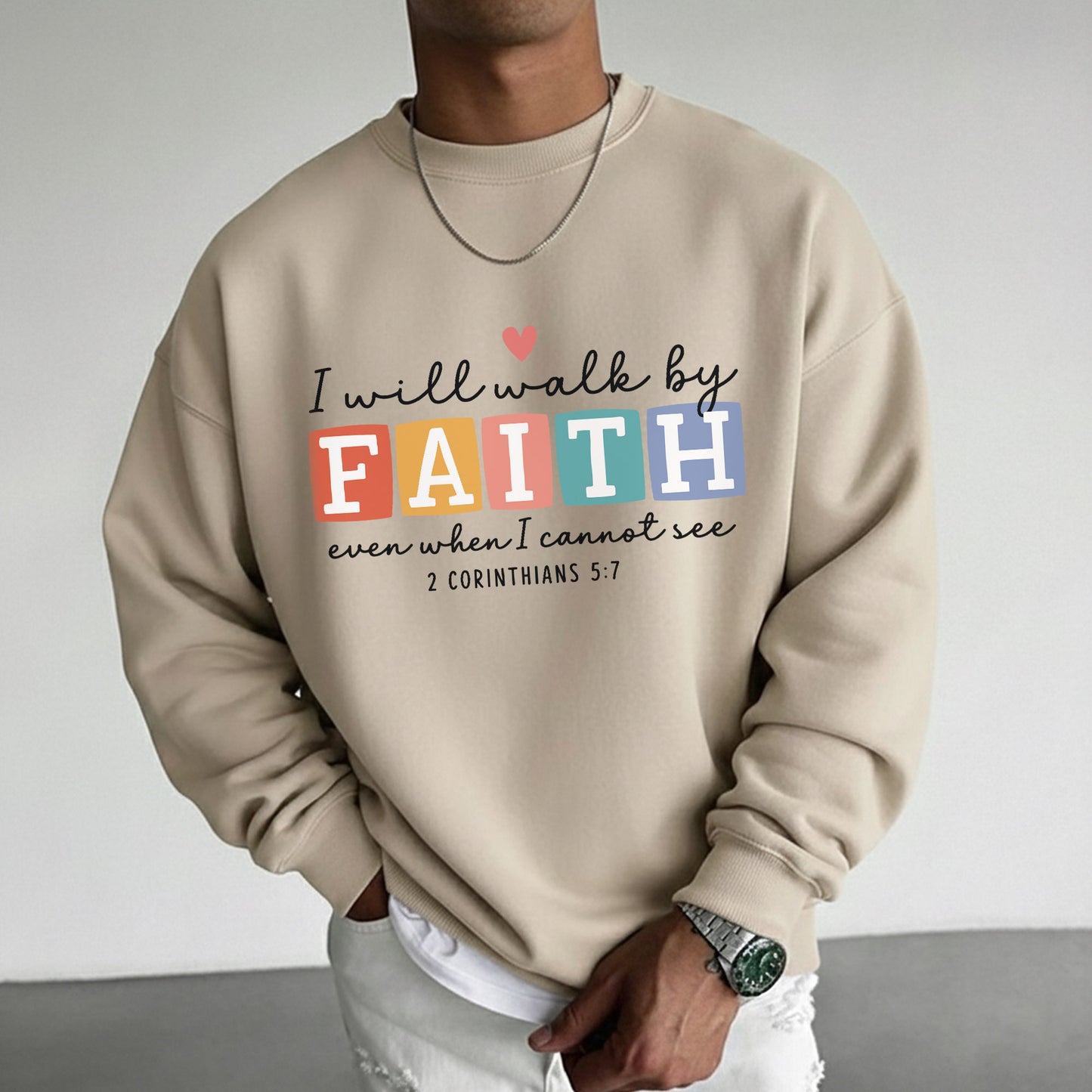 Even When I Cannot See: Bold Faith – Walk by Faith – Unisex Tshirt / Hoodie / Sweatshirt