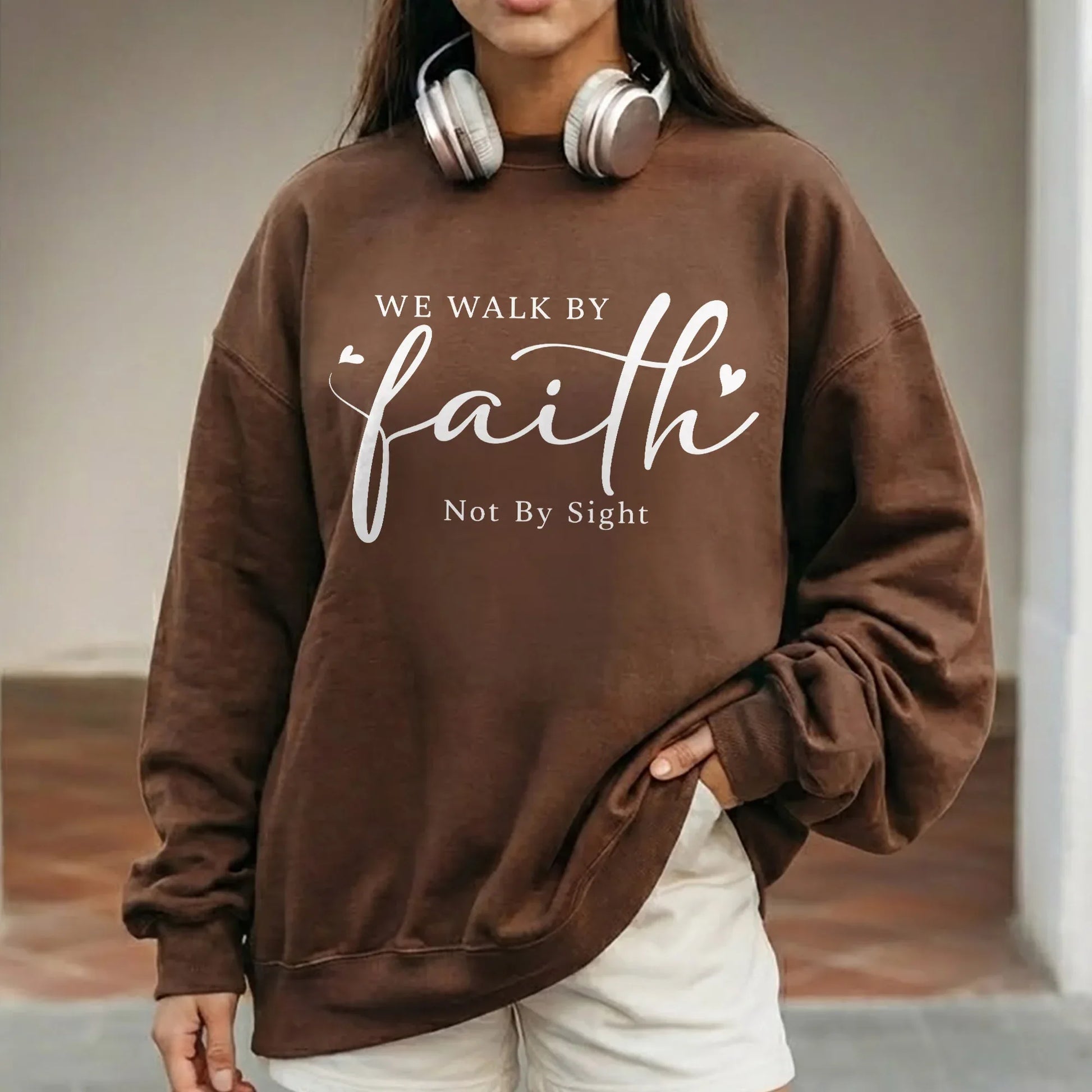 We Walk By Faith Not By Sight – Walk by Faith – Unisex Tshirt / Hoodie / Sweatshirt - Faith Guided Life
