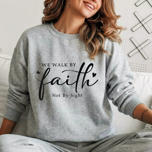 We Walk By Faith Not By Sight – Walk by Faith – Unisex Tshirt / Hoodie / Sweatshirt - Faith Guided Life