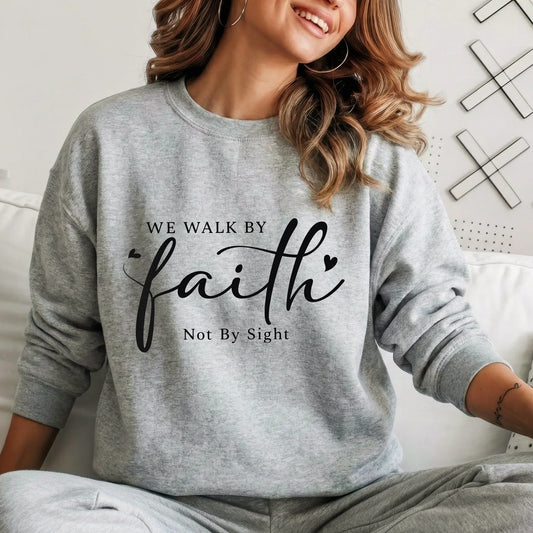 We Walk By Faith Not By Sight – Walk by Faith – Unisex Tshirt / Hoodie / Sweatshirt - Faith Guided Life