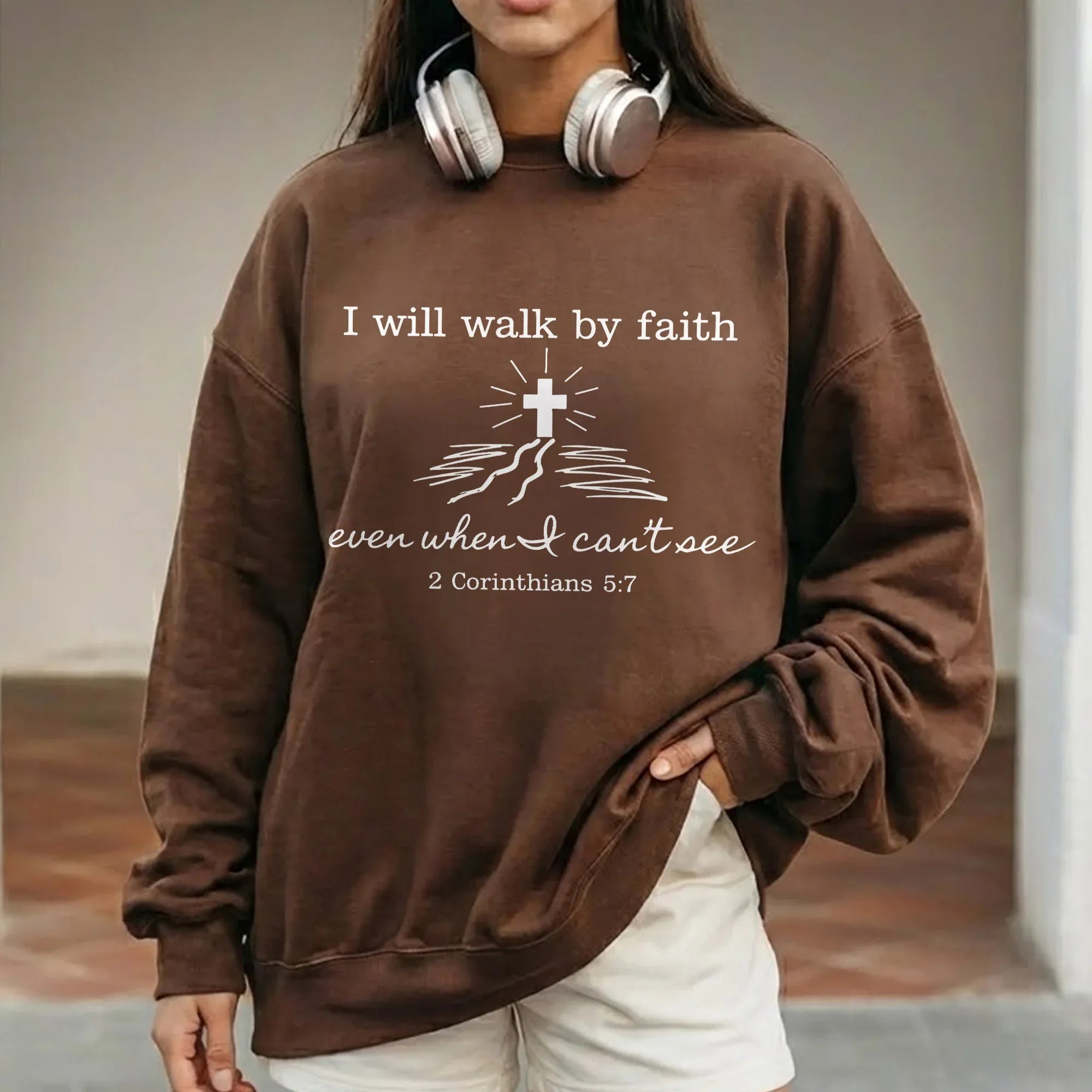 I Will Walk By Faith Even When I Can't See – Walk by Faith – Unisex Tshirt / Hoodie / Sweatshirt - Faith Guided Life