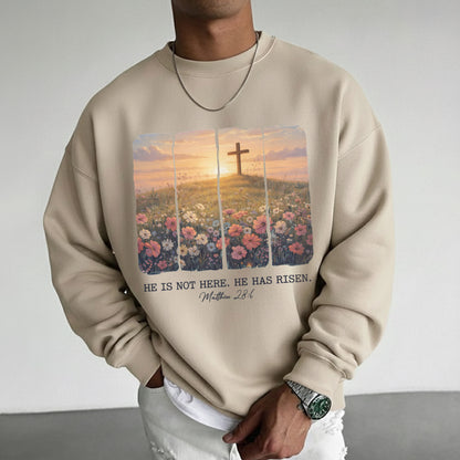 He Is Not Here He Has Risen Matthew 28:6 – He is Risen – Unisex Tshirt / Hoodie / Sweatshirt