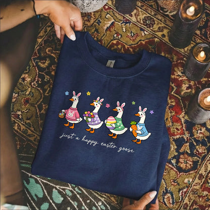 Just A Happy Easter Goose – He is Risen – Unisex Tshirt / Hoodie / Sweatshirt - Faith Guided Life