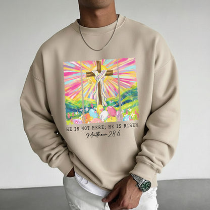 He Is Not Here Matthew 28:6 – He is Risen – Unisex Tshirt / Hoodie / Sweatshirt