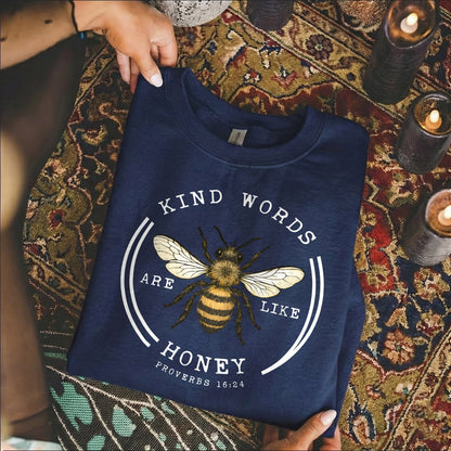 Christian Bee Circle Graphic – Wild Animals – Unisex Tshirt / Hoodie / Sweatshirt