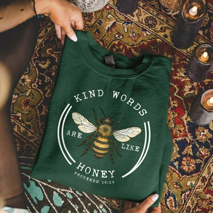 Christian Bee Circle Graphic – Wild Animals – Unisex Tshirt / Hoodie / Sweatshirt