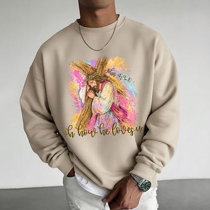 Oh How He Loves Us – He is Risen – Unisex Tshirt / Hoodie / Sweatshirt