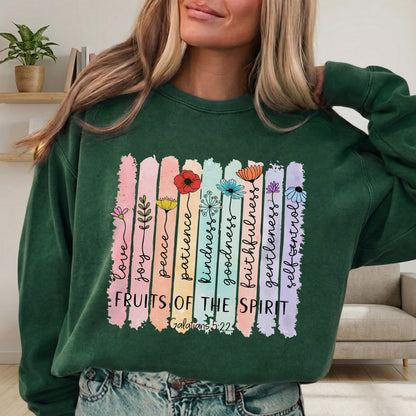 Fruits Of The Spirit Galatians 5:22 Floral – Faith Floral – Unisex Tshirt / Hoodie / Sweatshirt