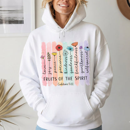 Fruits Of The Spirit Galatians 5:22 Floral – Faith Floral – Unisex Tshirt / Hoodie / Sweatshirt