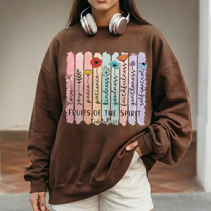 Fruits Of The Spirit Galatians 5:22 Floral – Faith Floral – Unisex Tshirt / Hoodie / Sweatshirt