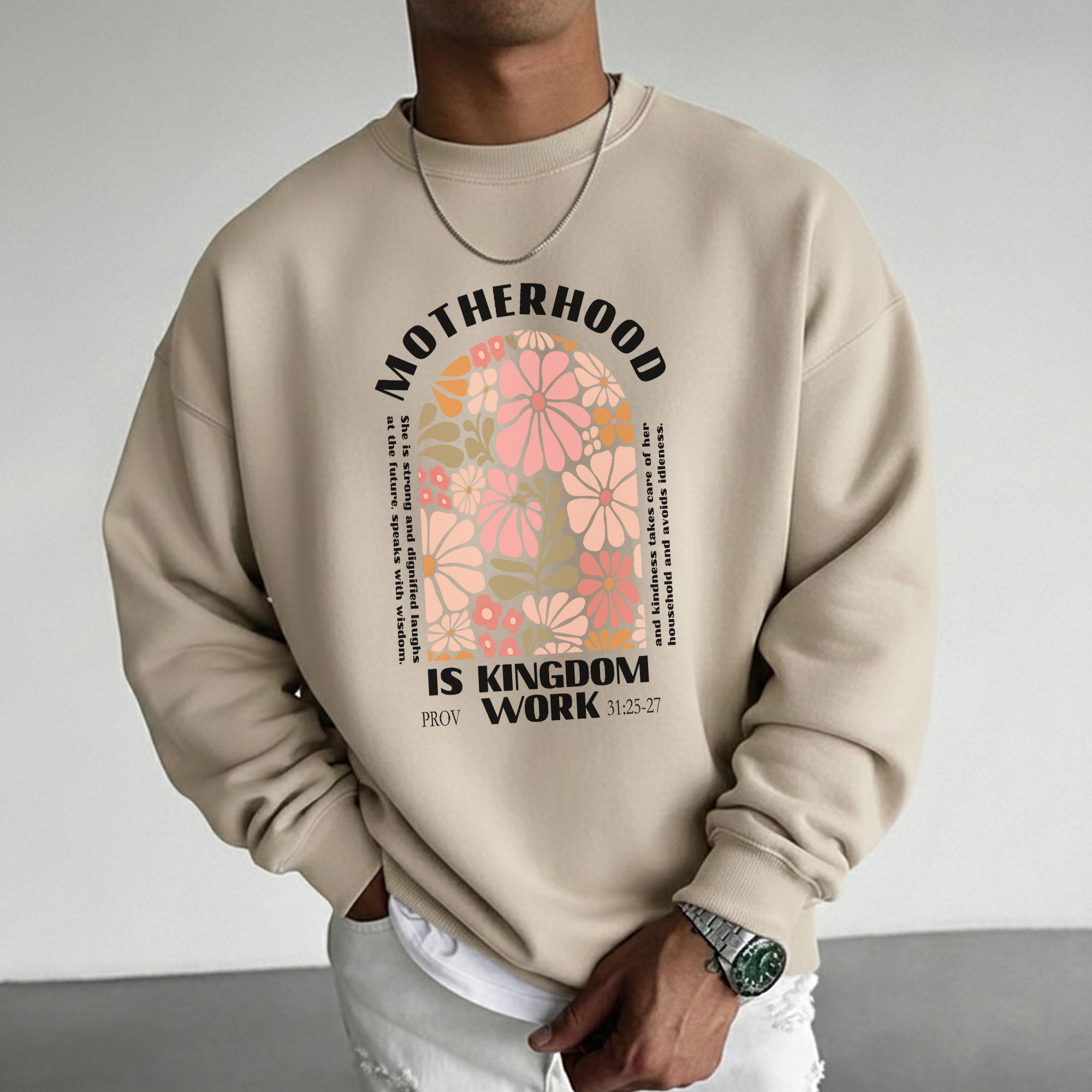 Floral Motherhood Kingdom Work – She is Bless – Unisex Tshirt / Hoodie / Sweatshirt