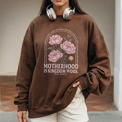 Peony Garden Motherhood Kingdom Work Design – She is Bless – Unisex Tshirt / Hoodie / Sweatshirt