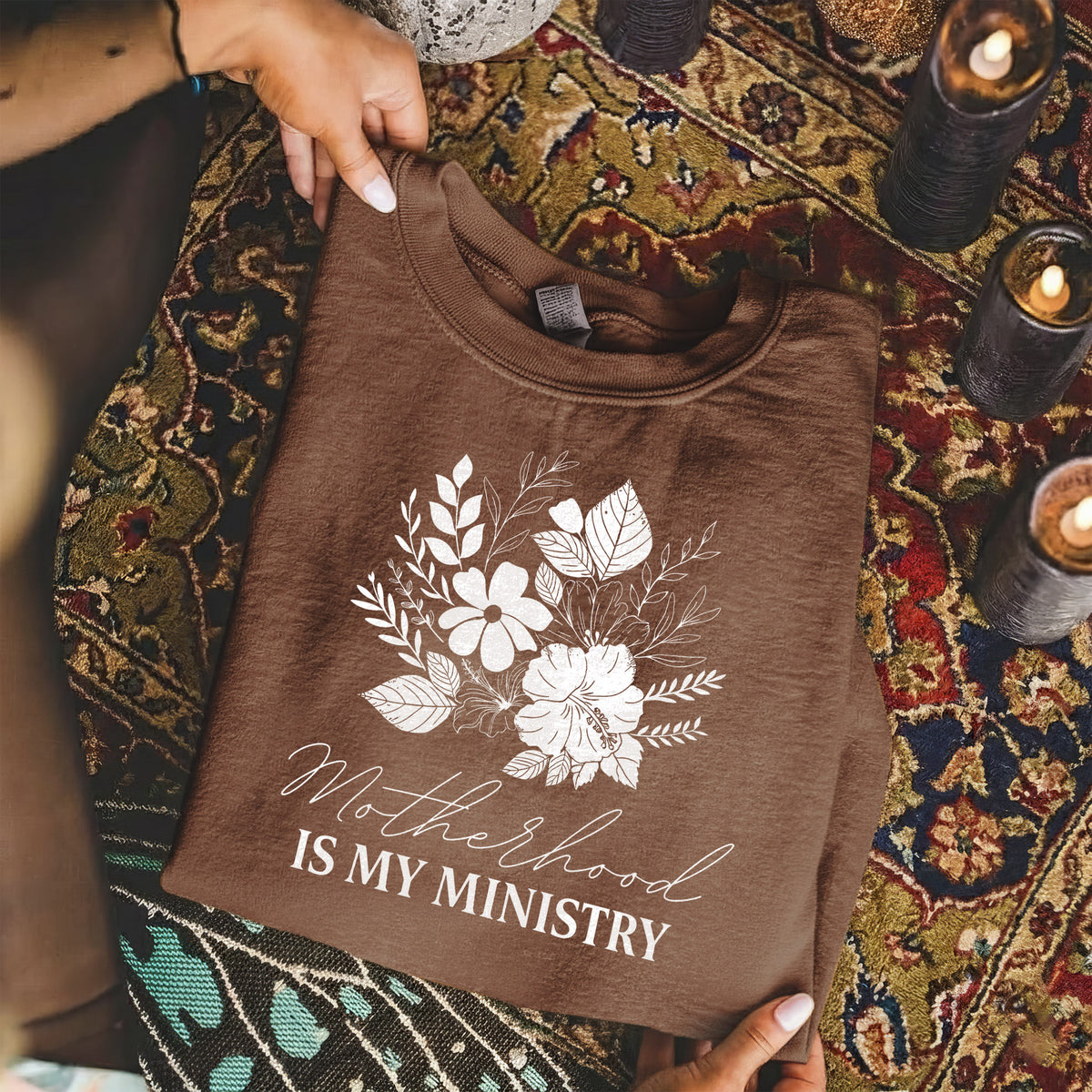 Motherhood Is My Ministry – She is Bless – Unisex Tshirt / Hoodie / Sweatshirt