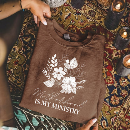 Motherhood Is My Ministry – She is Bless – Unisex Tshirt / Hoodie / Sweatshirt