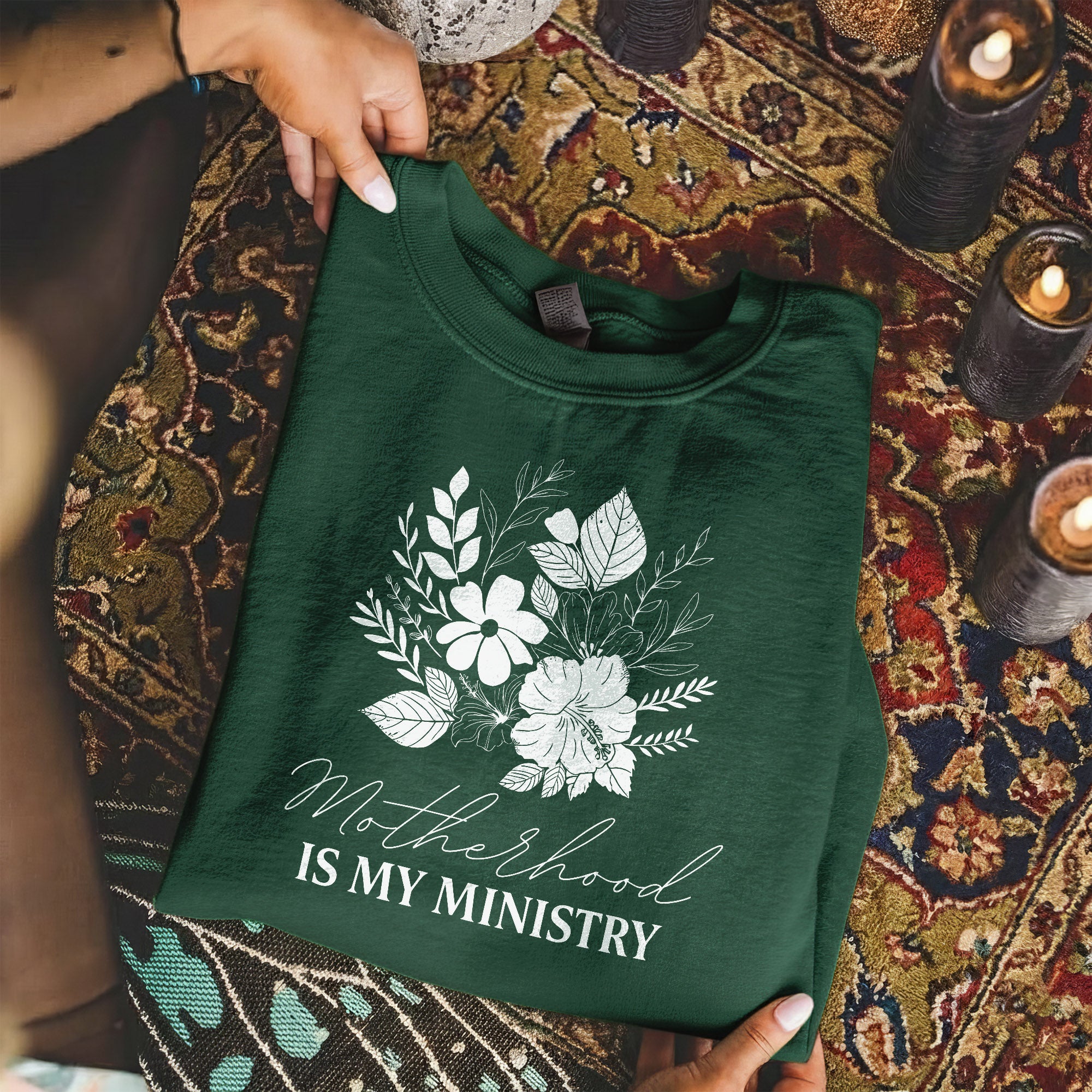 Motherhood Is My Ministry – She is Bless – Unisex Tshirt / Hoodie / Sweatshirt