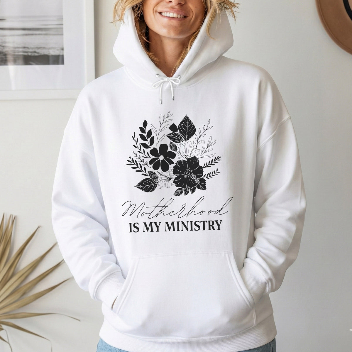 Motherhood Is My Ministry – She is Bless – Unisex Tshirt / Hoodie / Sweatshirt
