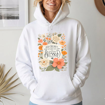 Motherhood Kingdom Work Floral Design – She is Bless – Unisex Tshirt / Hoodie / Sweatshirt