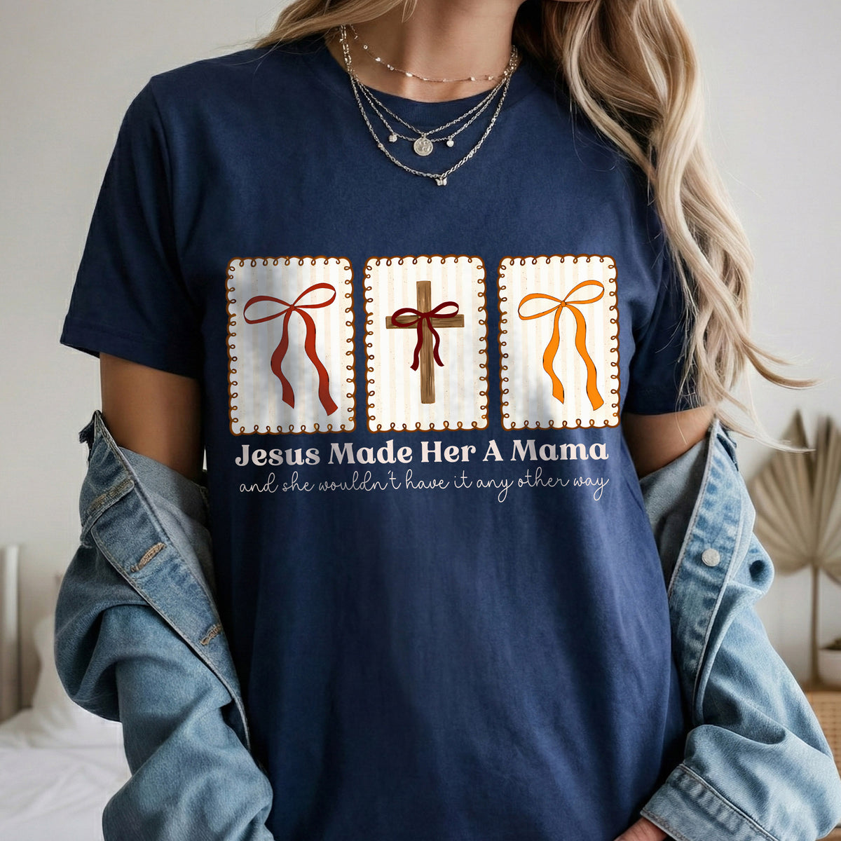 Jesus Made Her A Mama – She is Bless – Unisex Tshirt / Hoodie / Sweatshirt