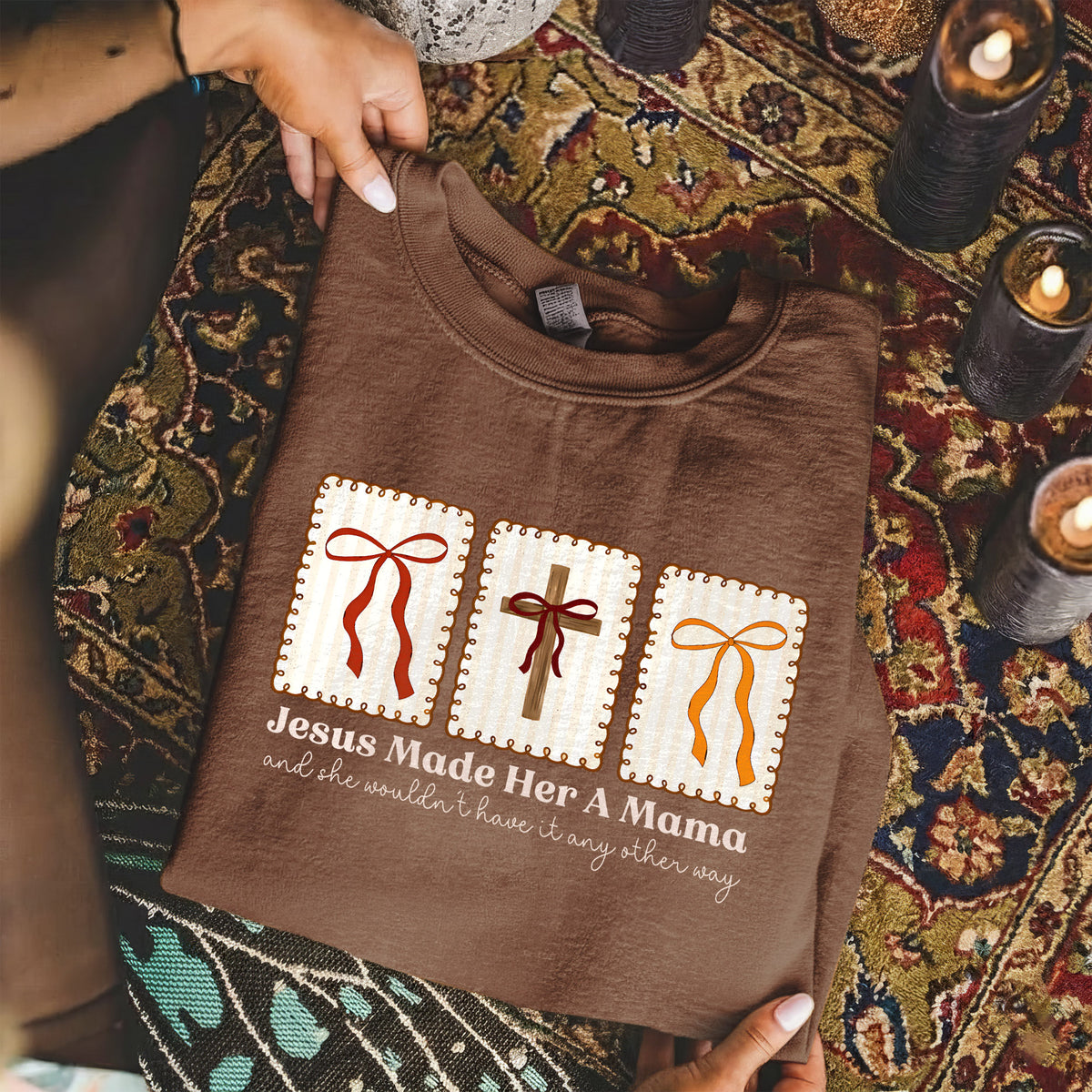 Jesus Made Her A Mama – She is Bless – Unisex Tshirt / Hoodie / Sweatshirt