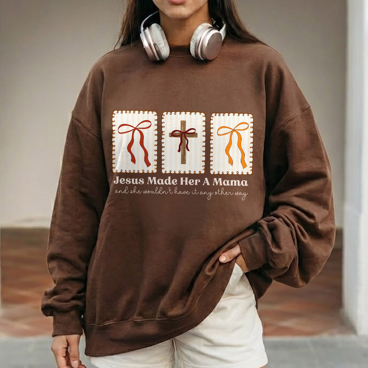 Jesus Made Her A Mama – She is Bless – Unisex Tshirt / Hoodie / Sweatshirt